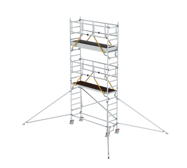 Échaf. roulant SG av stab 2,45x0,75 m, haut. PF 4,47 m | © MUNK GmbH