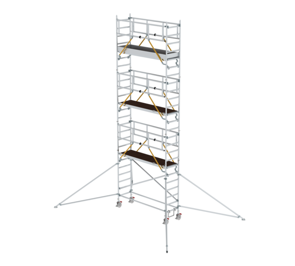 Échaf. roulant SG av stab 2,45x0,75 m, haut. PF 6,43 m | © MUNK GmbH