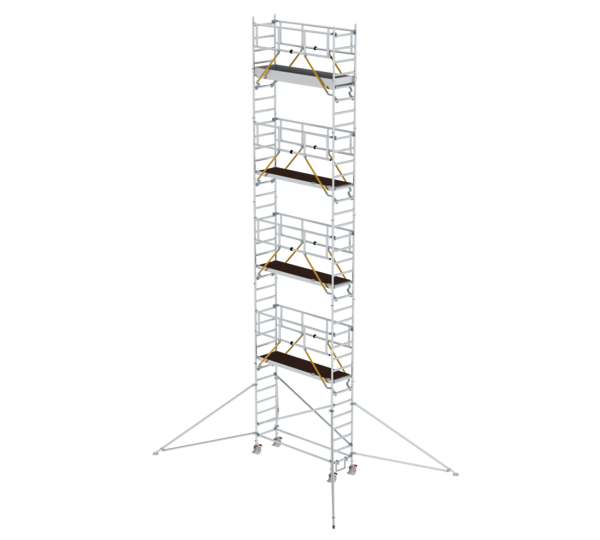 Échaf. roulant SG av stab 2,45x0,75 m, haut. PF 9,51 m | © MUNK GmbH