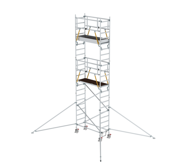 Échaf. roulant SG av. stab 1,80x0,75 m, haut. PF 5,59 m | © MUNK GmbH