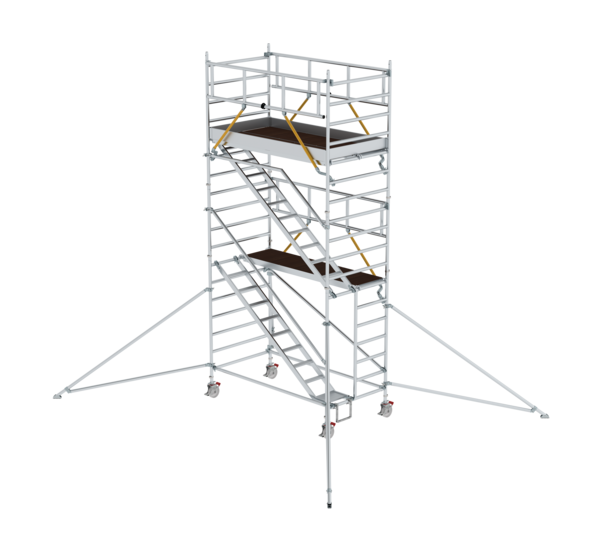 G-c.Roul. SG 2,45x1,35 m éch. incl. & stab ht PF 4,47 m | © MUNK GmbH