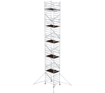 Rollgerüst 1,35x1,80m m. Ausl. & Dp-PF PF-H 11,35m | © MUNK GmbH