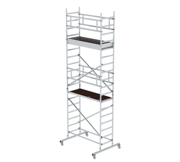 Échaf. roul. std 0,75x1,80 m, hauteur PF 4,20m | © MUNK GmbH