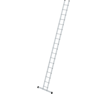 Straight ladder 350 mm wide w. std.stab., 18 rgs | © MUNK GmbH