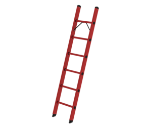 Straight ladder RFG w/o stab., 6 rungs | © MUNK GmbH