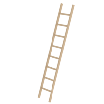 Échelle d’appui en bois sans trav., 8 barreaux | © MUNK GmbH