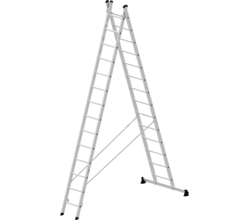 Multi-purp. ladder 2-sec.w.nivello stab. 2x14 rgs | © MUNK GmbH