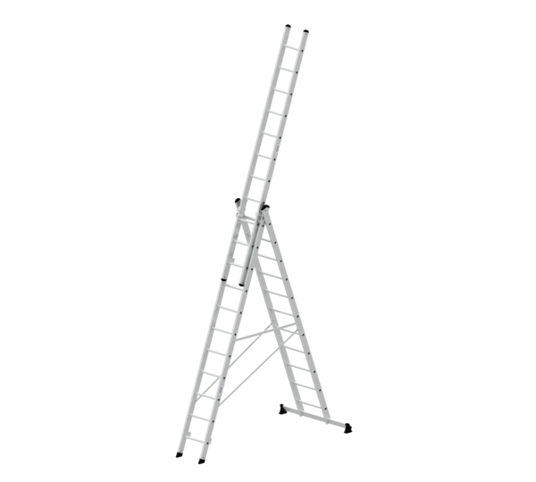 Multi-purp. ladder 3-sec.w.nivello stab. 3x11 rgs | © MUNK GmbH