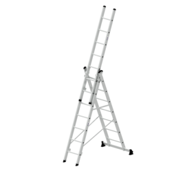 Multi-purp. ladder 3-sec.w.nivello stab. 3x7 rungs | © MUNK GmbH