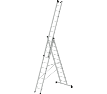 Multi-purp. ladder 3-sec.w.nivello stab. 3x10 rgs | © MUNK GmbH