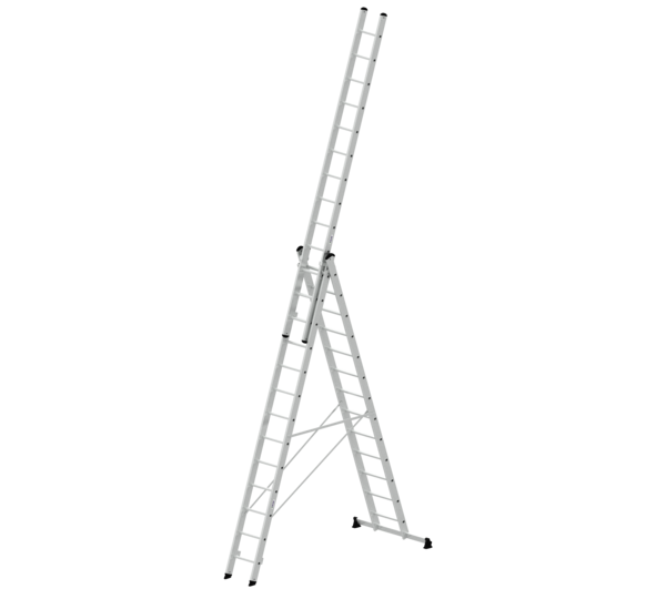 Multi-purp. ladder 3-sec.w.nivello stab. 3x13 rgs | © MUNK GmbH