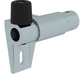 Rail éch. pr rayonnages support avec butoir gche | © MUNK GmbH