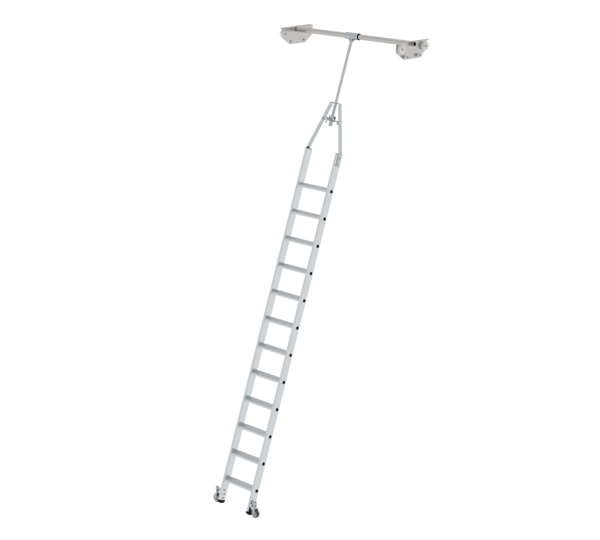 Shelf ladder rotating for double shelf, 12 steps | © MUNK GmbH