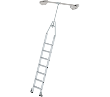Shelf ladder rotating for double shelf, 7 steps | © MUNK GmbH