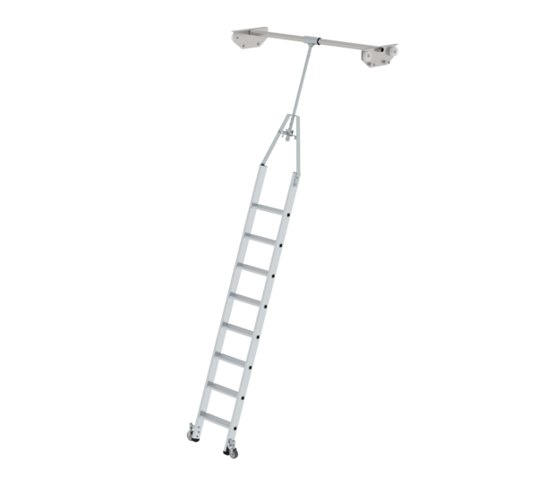 Shelf ladder rotating for double shelf, 8 steps | © MUNK GmbH