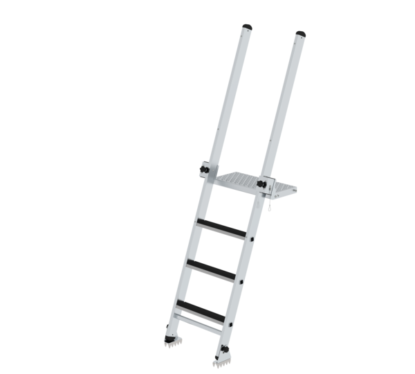 Step pit ladder with 4 steps incl. platform | © MUNK GmbH