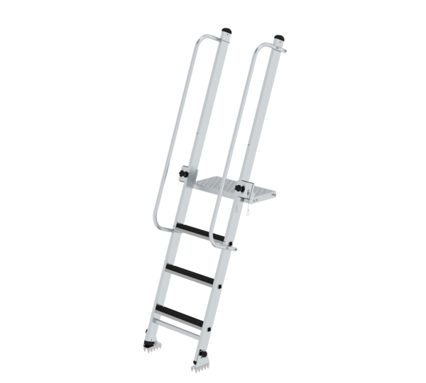 Pit ladder with 4 steps incl. PF and handrails | © MUNK GmbH