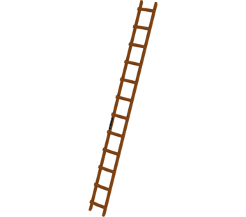 Roof ladder wood, 12 rungs | © MUNK GmbH