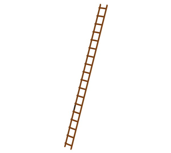 Échelle de toit en bois, 18 barreaux | © MUNK GmbH