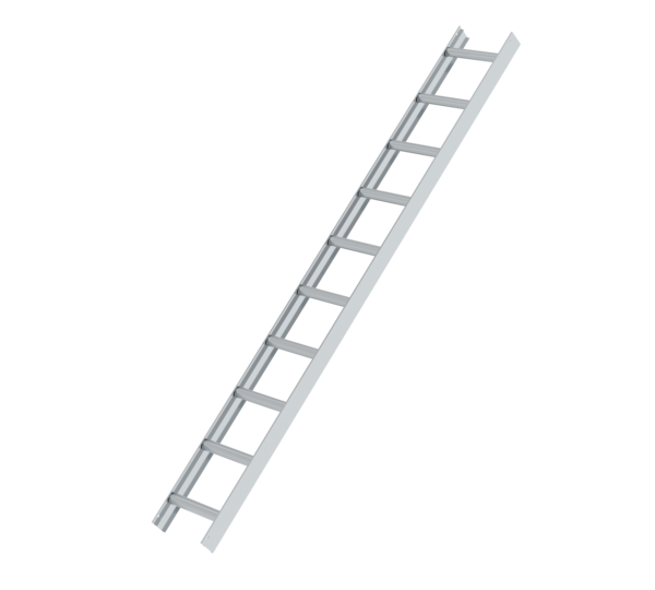 Roof ladder, natural aluminium, 10 rungs | © MUNK GmbH