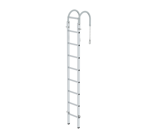 Rung mast hanging ladder, 2.70 m, 8 rungs | © MUNK GmbH