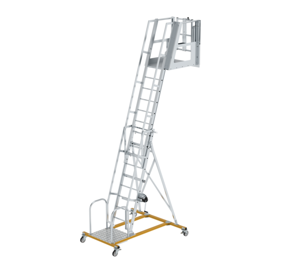 Tankwagenleiter mit vier Lenkrollen | © MUNK GmbH