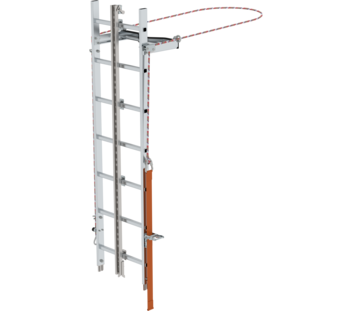 Two-pole mast ladder, upper section 2.0 m, 7 rungs | © MUNK GmbH