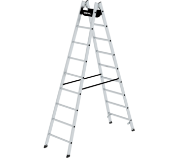 Double-sided rung ladder, 2x9 rungs | © MUNK GmbH
