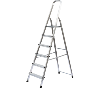 Haushaltsleiter einseitig begehbar 6 Stufen | © MUNK GmbH