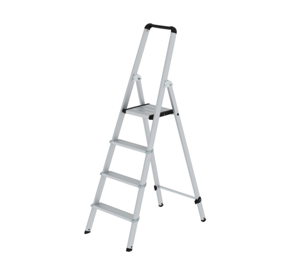 ML 2-sided step ladd. 1-sided acc.,anod.alu. 4 st. | © MUNK GmbH
