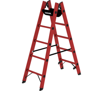 Double-sided rung ladder, RFG, 2x5 rungs | © MUNK GmbH