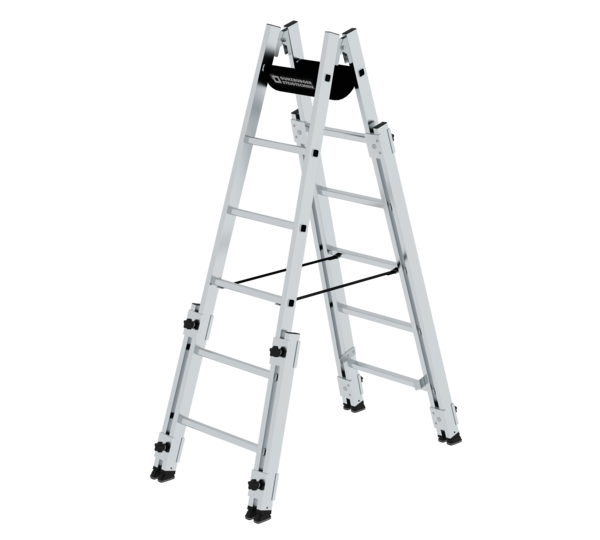 Aluminium Stehleiter, 2x6 Sprossen | © MUNK GmbH