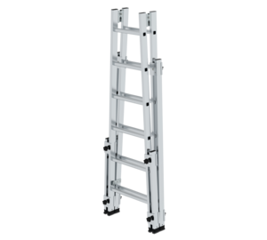 Aluminium Stehleiter, 2x6 Sprossen | © MUNK GmbH