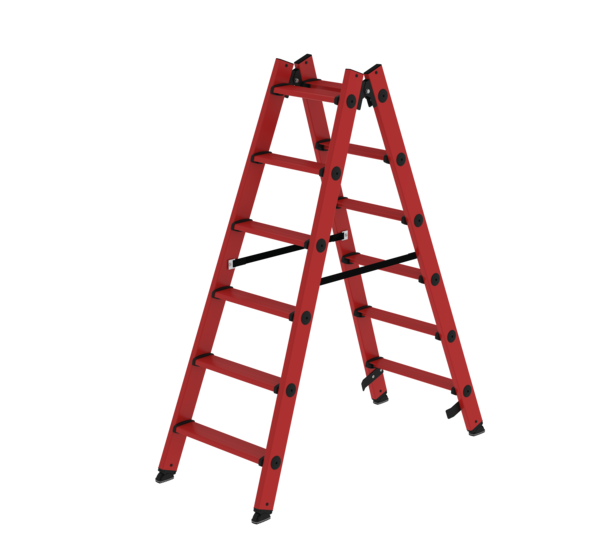 Escabeau, GRP, des deux côtés, 2x6 marches | © MUNK GmbH