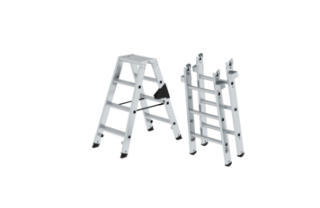 Stufen-Stehleiter-Set beidseitig begehbar | © MUNK GmbH