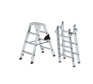 Double-sided step ladder set plug-in | © MUNK GmbH