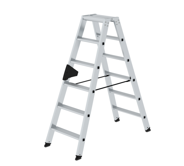 Échelle double à marches, deux côtés, 2x6 marches | © MUNK GmbH