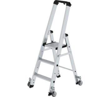 2-sided ladder, 1-sided access w. castors, 3 st. | © MUNK GmbH