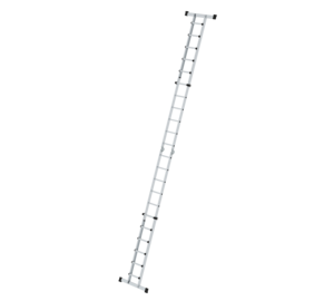 Telescopic ladder 4-sec. with stabiliser, 4x6 rgs | © MUNK GmbH