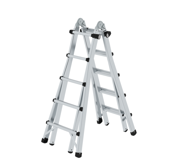 Telescopic ladder 4-section without stabiliser | © MUNK GmbH