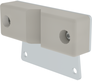 Kit de transformation : bloc d'appui large pour échelles de laveur de carreaux | © MUNK GmbH