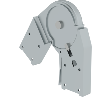 Automatik Stahlscharnier für Klappleiter | © MUNK GmbH