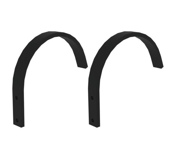 Crochet pour échelles spéciales rond jusqu’à 200mm | © MUNK GmbH