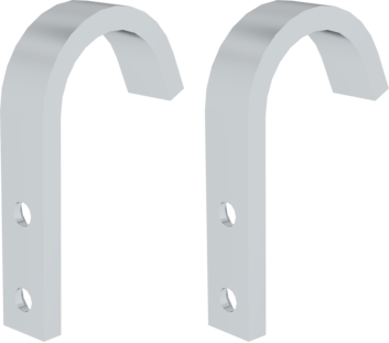 Hook for step and rung ladders up to Ø 50 mm | © MUNK GmbH