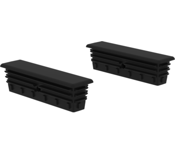 Holm-Abdeckkappe schwarz 98 x 25 mm | © MUNK GmbH