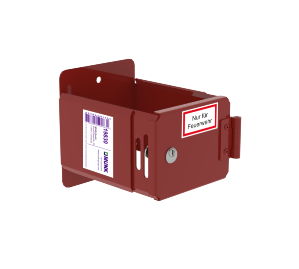 L.-Halter RAL 3000 f. baus. Profil-Halbzylinder | © MUNK GmbH