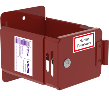 L.-Halter RAL 3000 f. baus. Profil-Halbzylinder | © MUNK GmbH