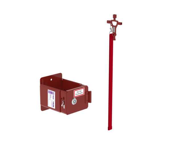 Lockable fire ladder holder step | © MUNK GmbH