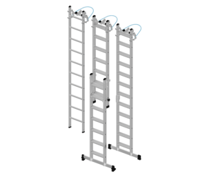 Ladder head safety device for light and signal masts on ladders | © MUNK GmbH