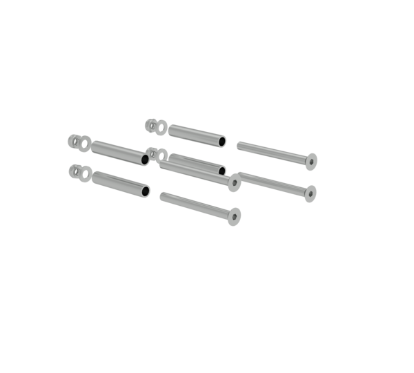 Hook fixing mounting kit f. 73mm depth of side-rail | © MUNK GmbH